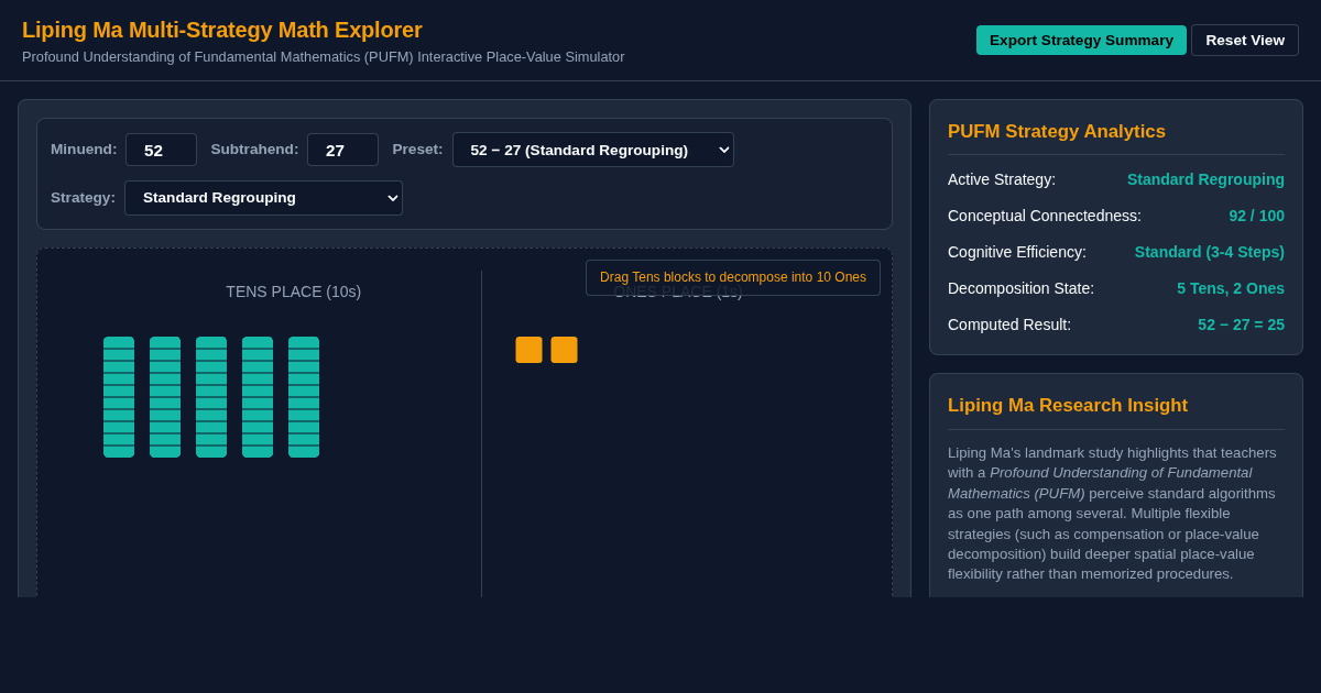 Liping Ma Multi-Strategy Math Explorer preview