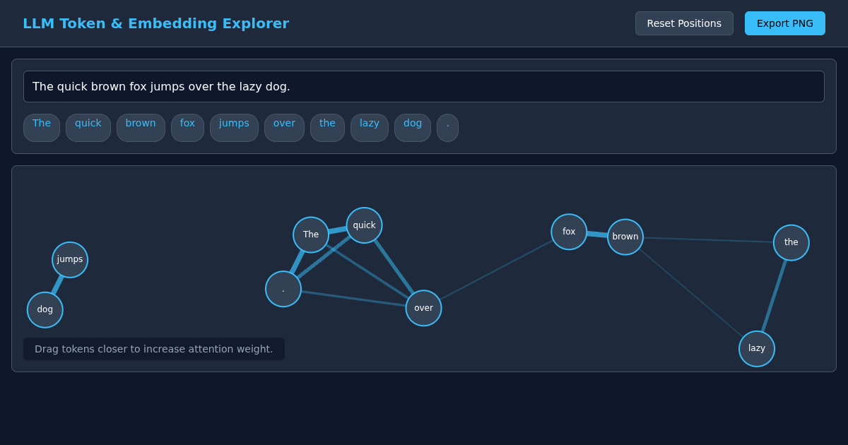 LLM Token & Embedding Explorer preview
