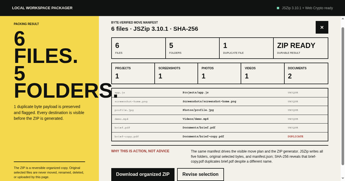 Local Workspace Packager preview