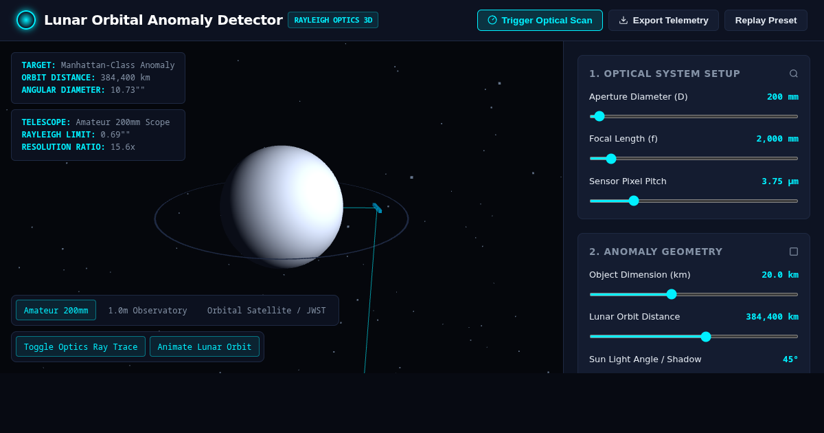 Lunar Orbital Anomaly & Optical Scale Detector preview