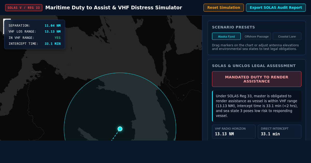 Maritime Duty to Assist & VHF Distress Simulator preview