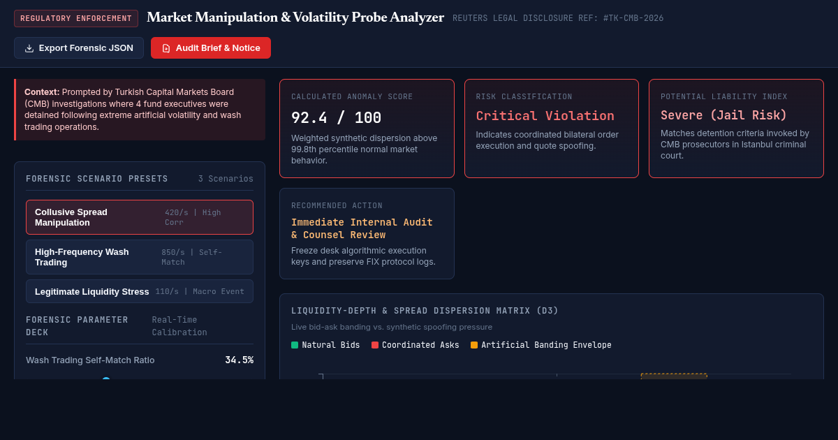 Market Manipulation & Volatility Probe Analyzer preview