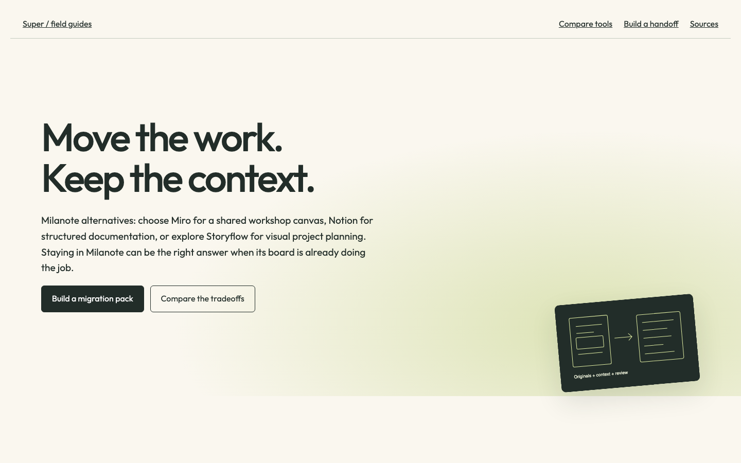 Verified creative file handoffs preview