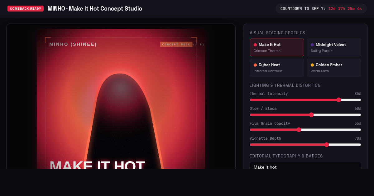 MINHO Make It Hot Concept Studio preview