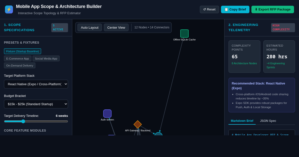 Mobile App Developer Scope & Architecture Builder preview