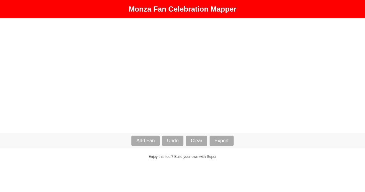 Monza Fan Celebration Mapper preview