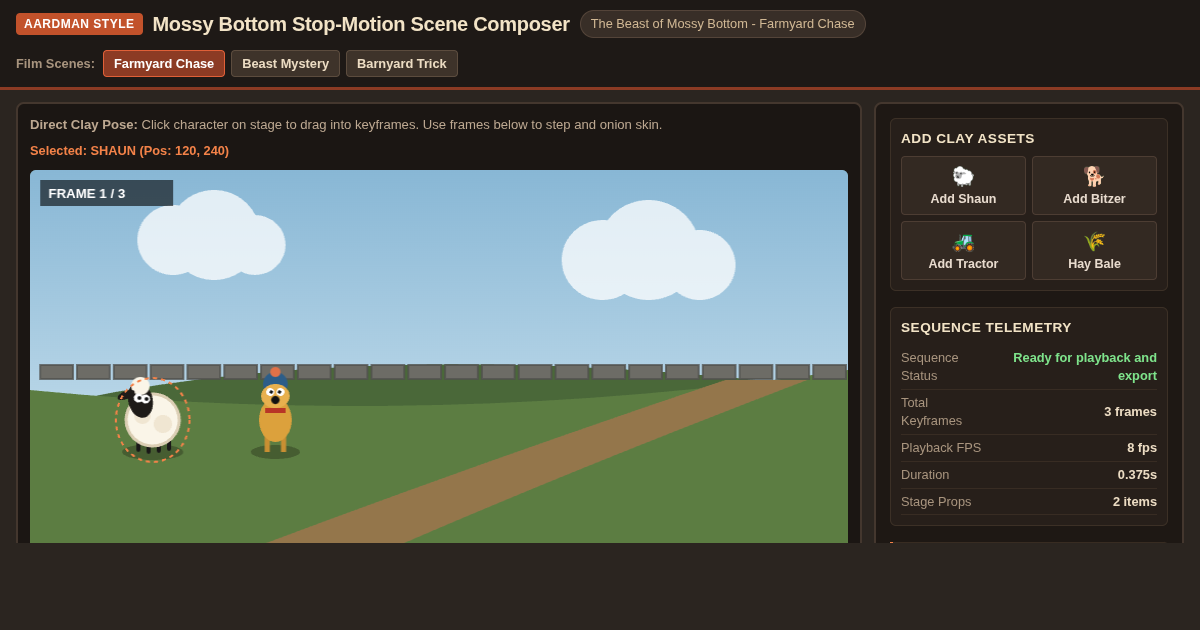 Mossy Bottom Stop-Motion Scene Composer preview