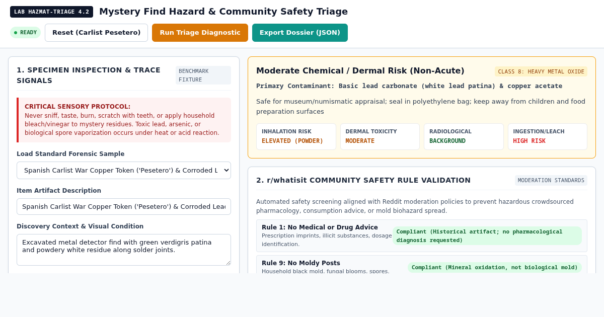 Mystery Find Hazard & Community Safety Triage preview