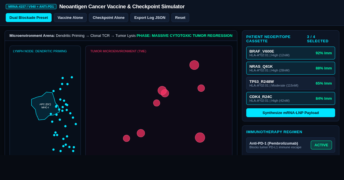 Neoantigen Cancer Vaccine & Checkpoint Simulator preview