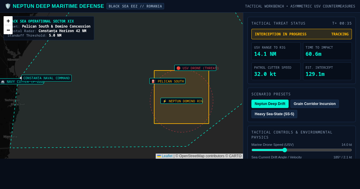Neptun Deep Maritime Drone Defense & Black Sea Security Simulator preview