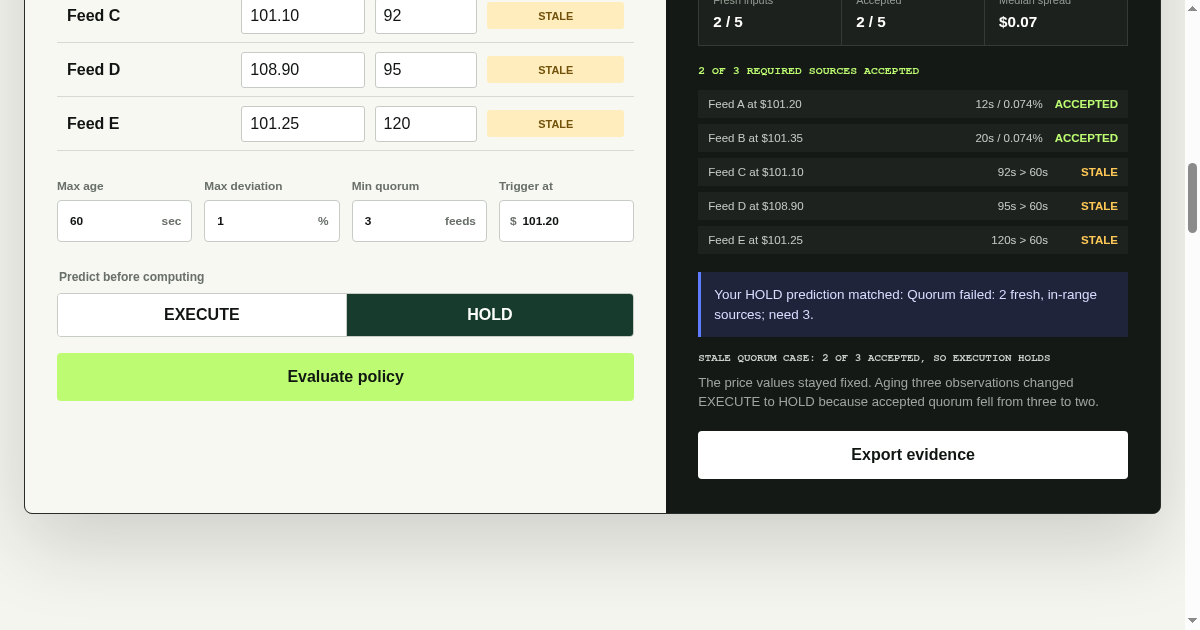 Oracle Consensus Workbench preview