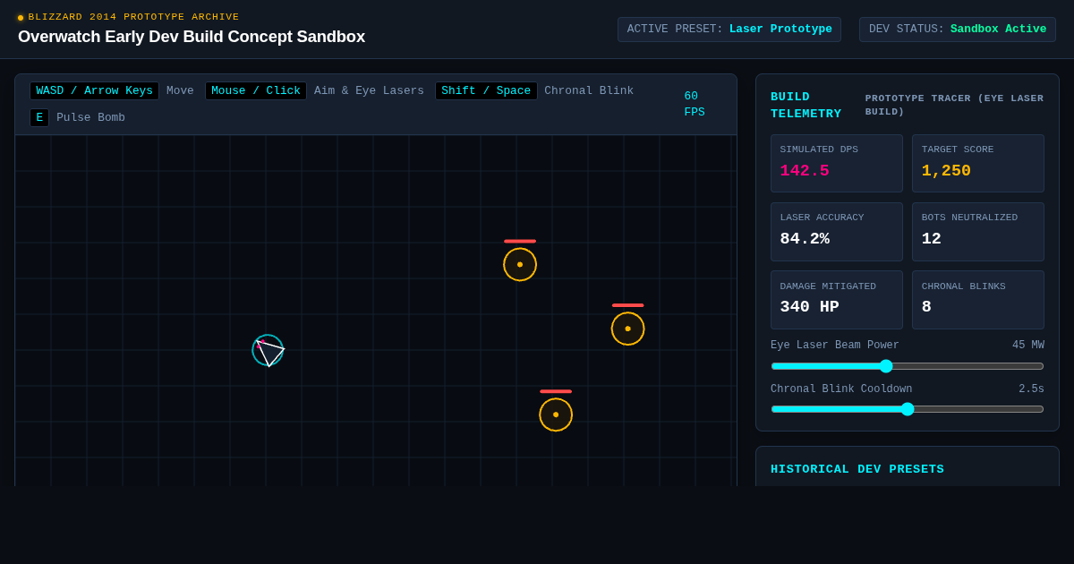 Overwatch Early Dev Build Concept Sandbox preview