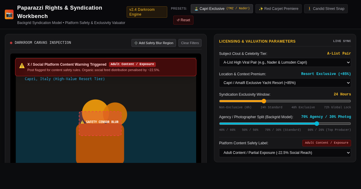Paparazzi Photo Licensing & Content Valuation Workbench preview