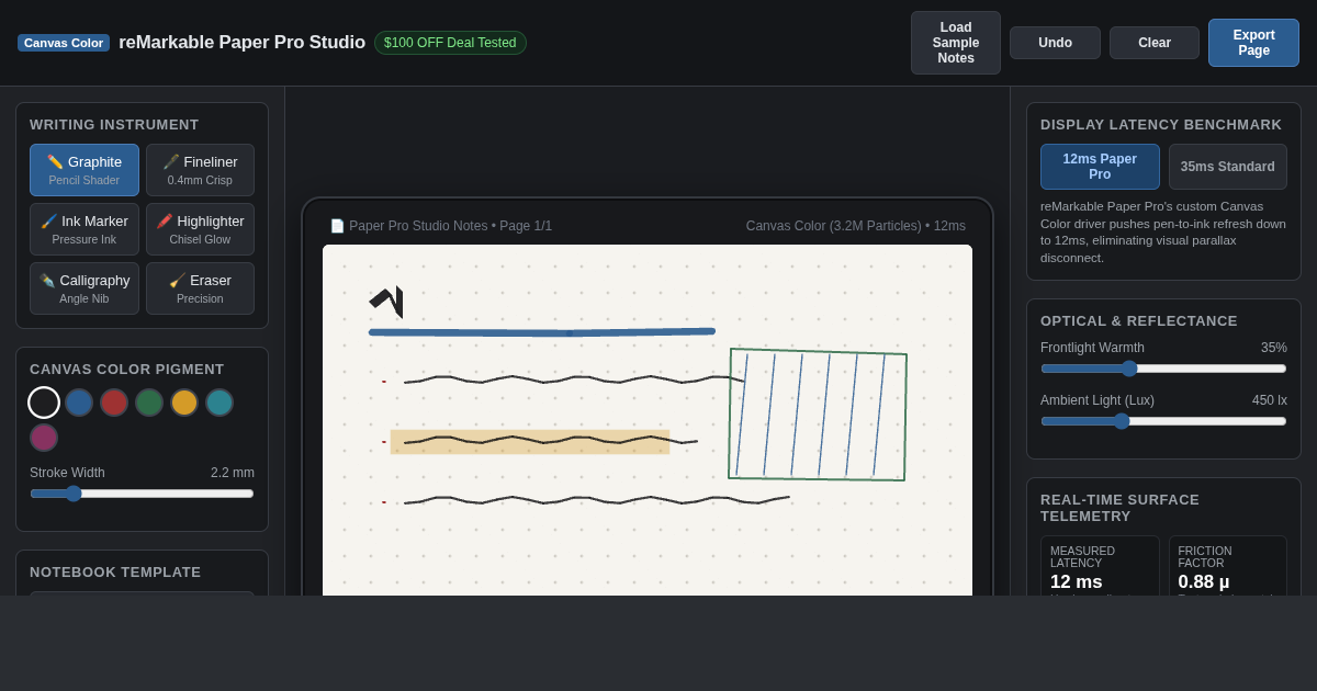 reMarkable Paper Pro Interactive Notebook & Display Studio preview