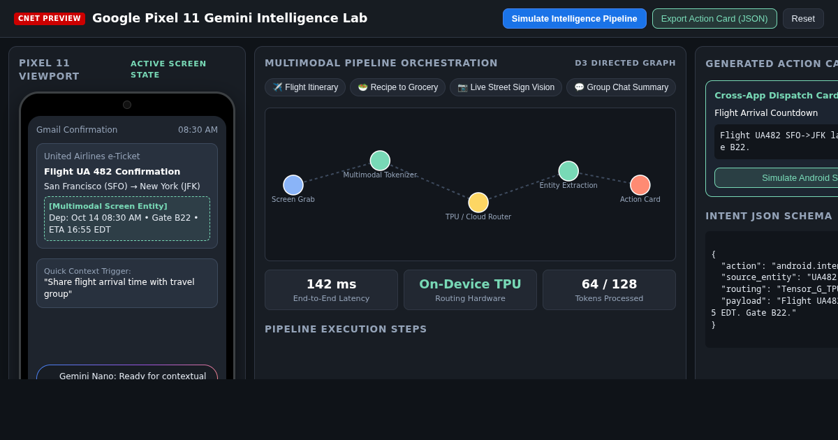 Pixel Gemini Intelligence Feature Lab preview