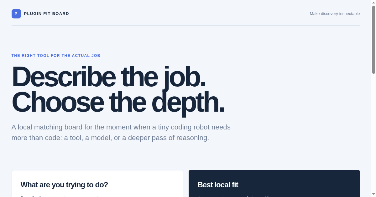Plugin Fit Board preview