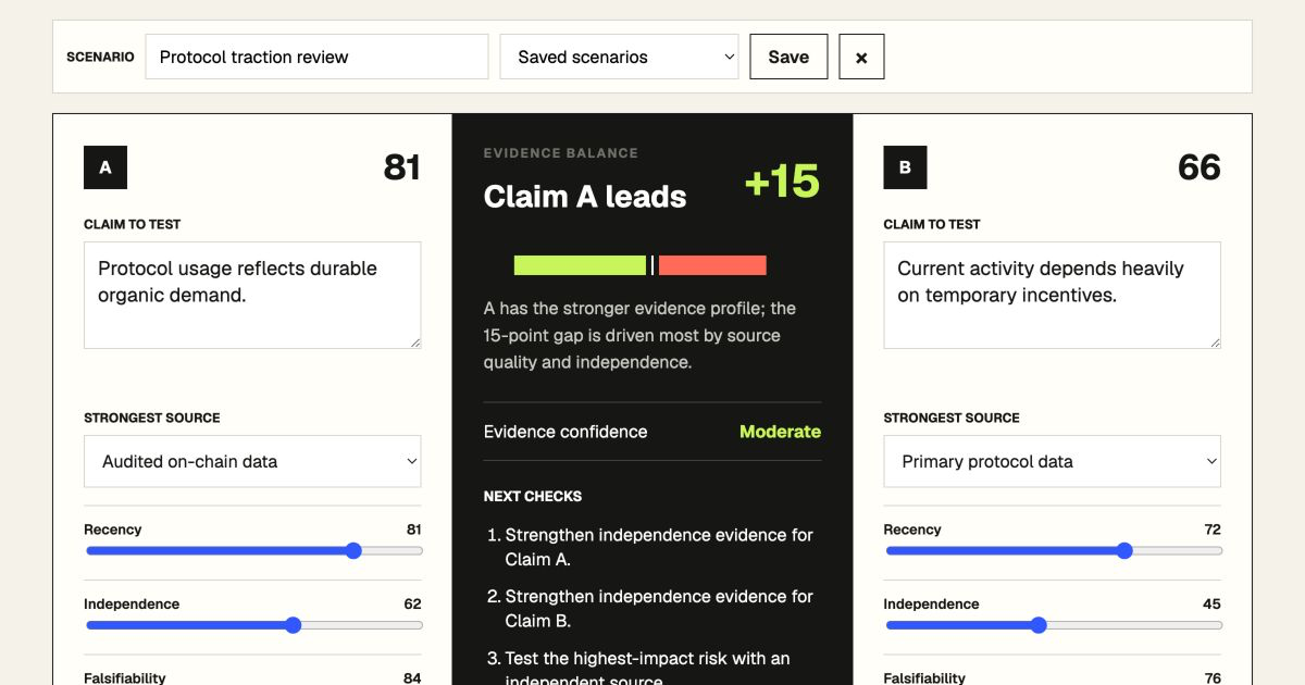 Proofline - Crypto Evidence Workbench preview