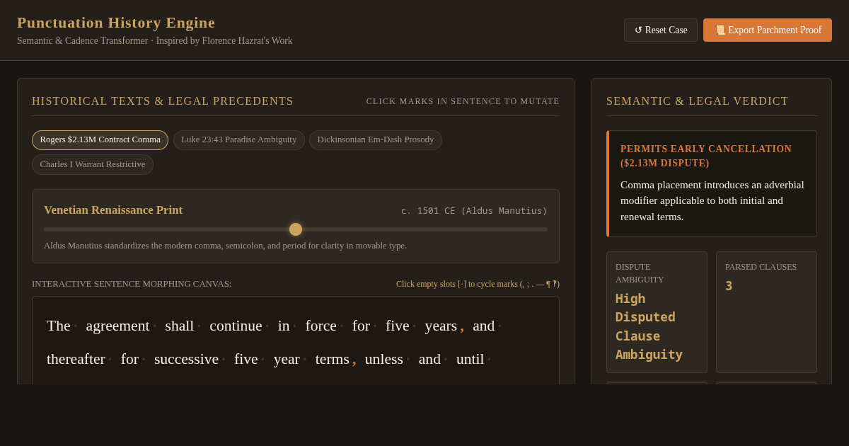 Punctuation History Engine: Semantic & Cadence Transformer preview