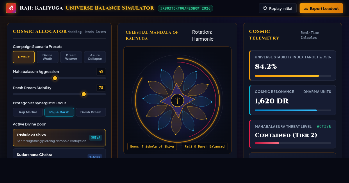 Raji Kaliyuga: Universe Balance & Divine Choice Simulator preview