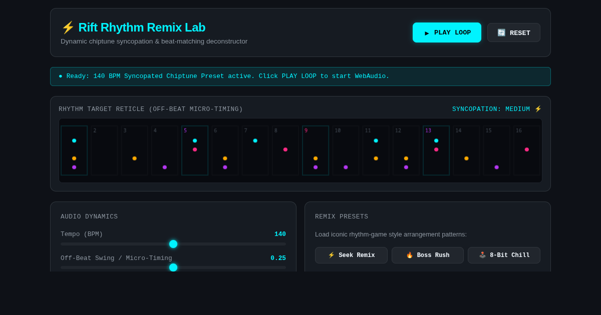 Rift Rhythm & Syncopation Remix Lab preview