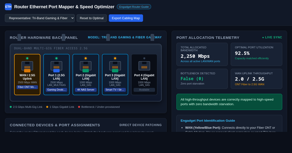 Router Ethernet Port Mapper & Speed Optimizer preview