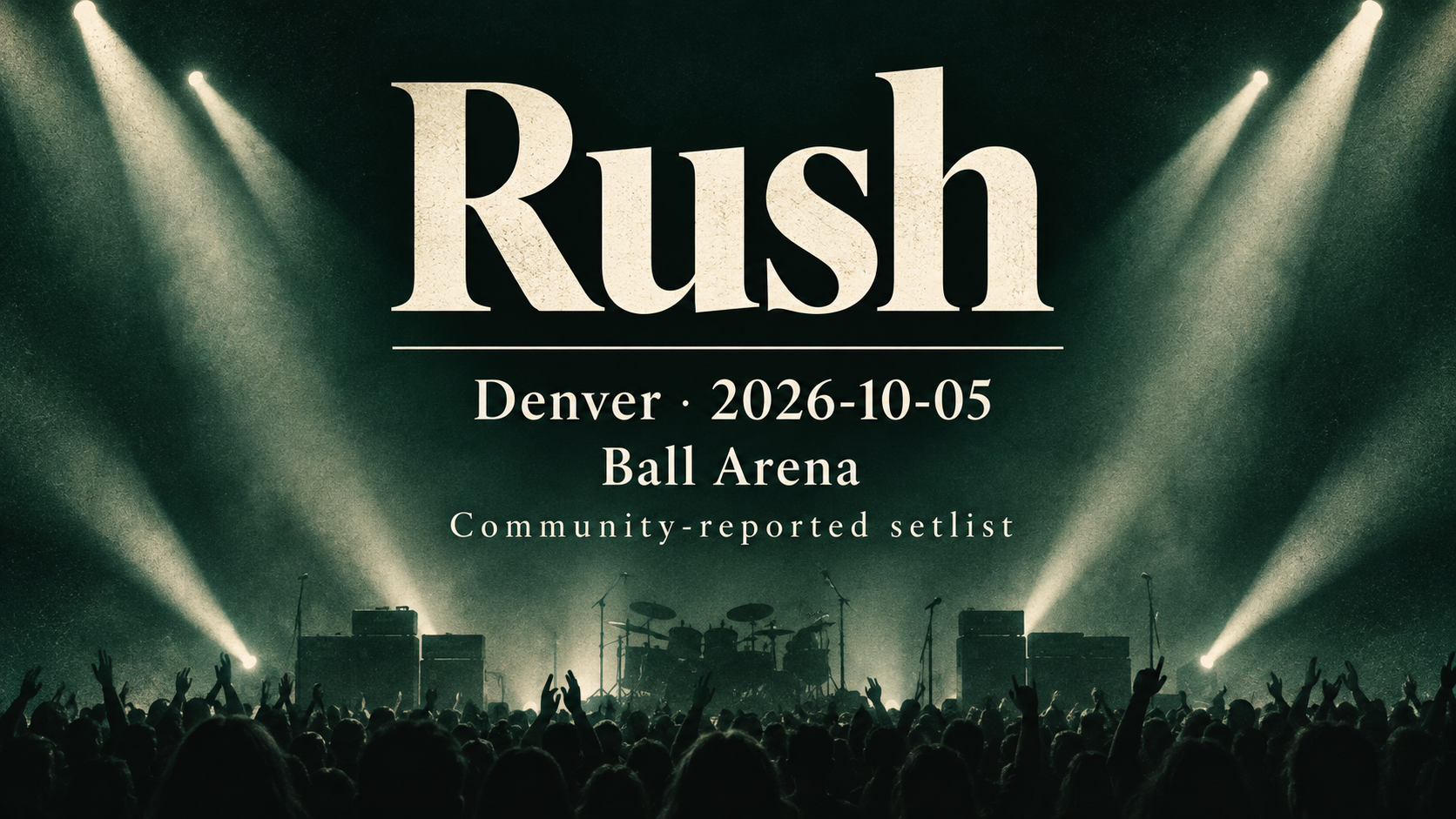 Concert setlist editorial preview