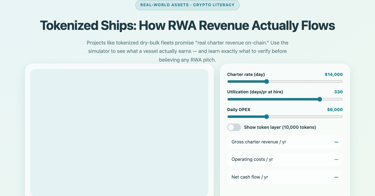 Tokenized Shipping: How RWA Projects Really Work preview