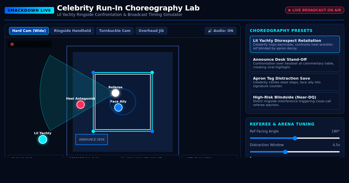 SmackDown Celebrity Run-In Choreography Lab preview