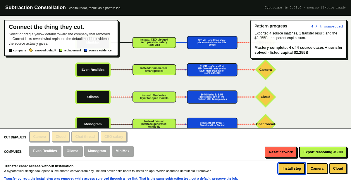 Subtraction Constellation preview