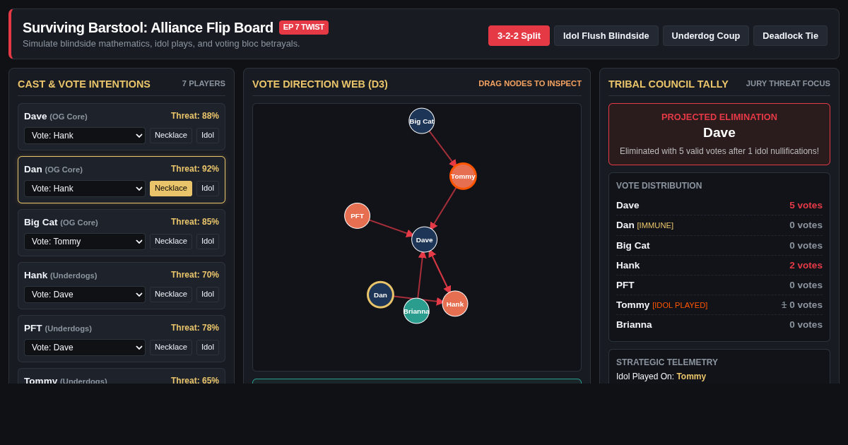 Surviving Barstool: Alliance Flip & Tribal Council Simulator preview