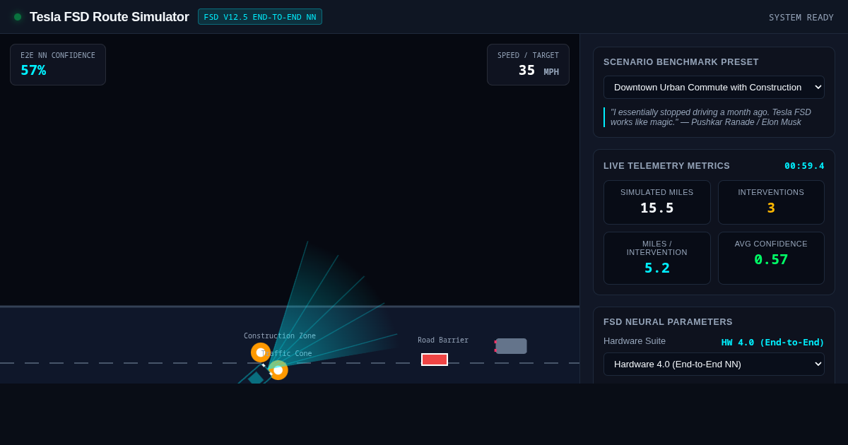 Tesla FSD Route Simulator & Confidence Benchmark preview