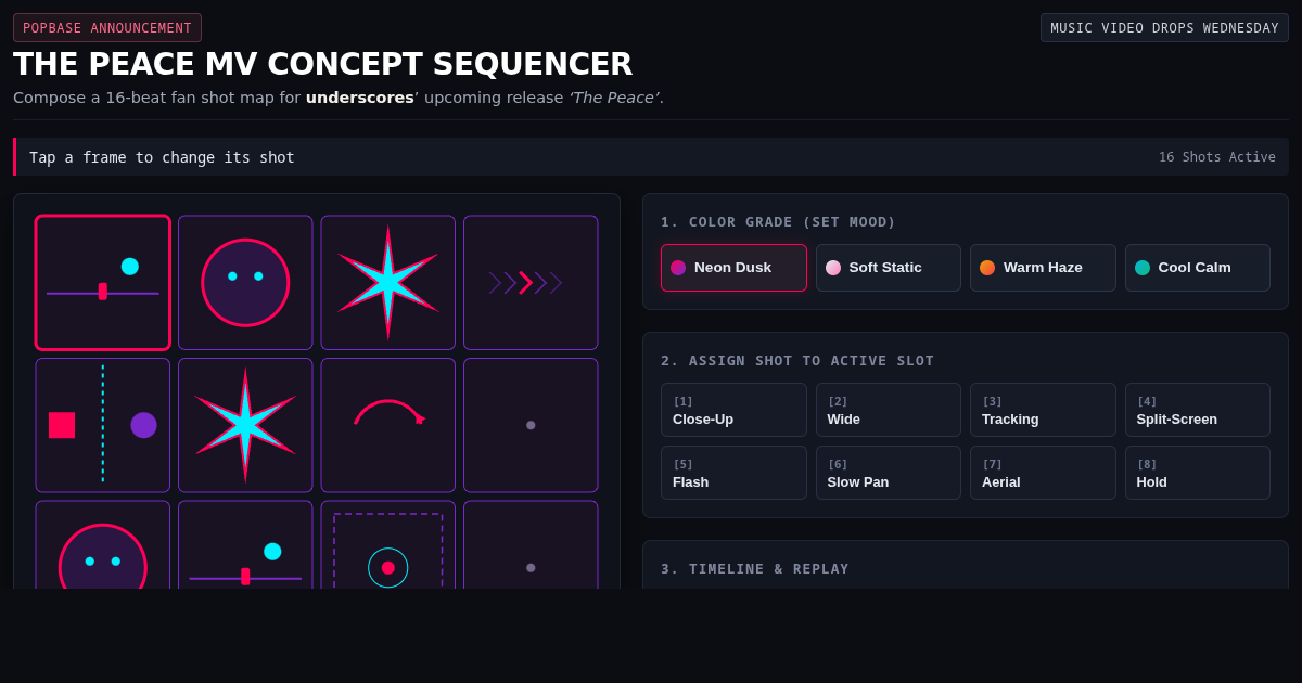 The Peace MV Concept Sequencer preview