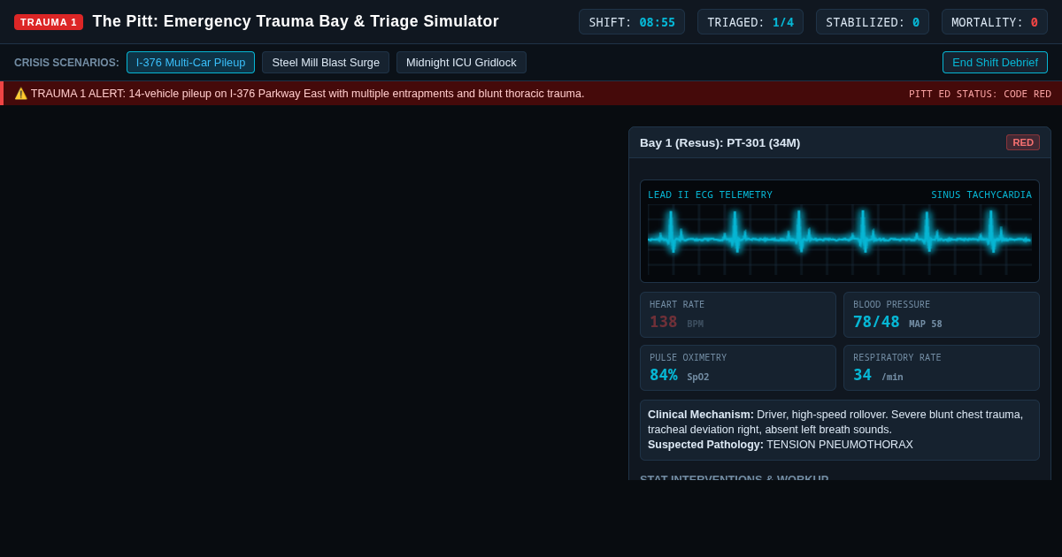 The Pitt: Trauma Center Triage & ER Shift Simulator preview