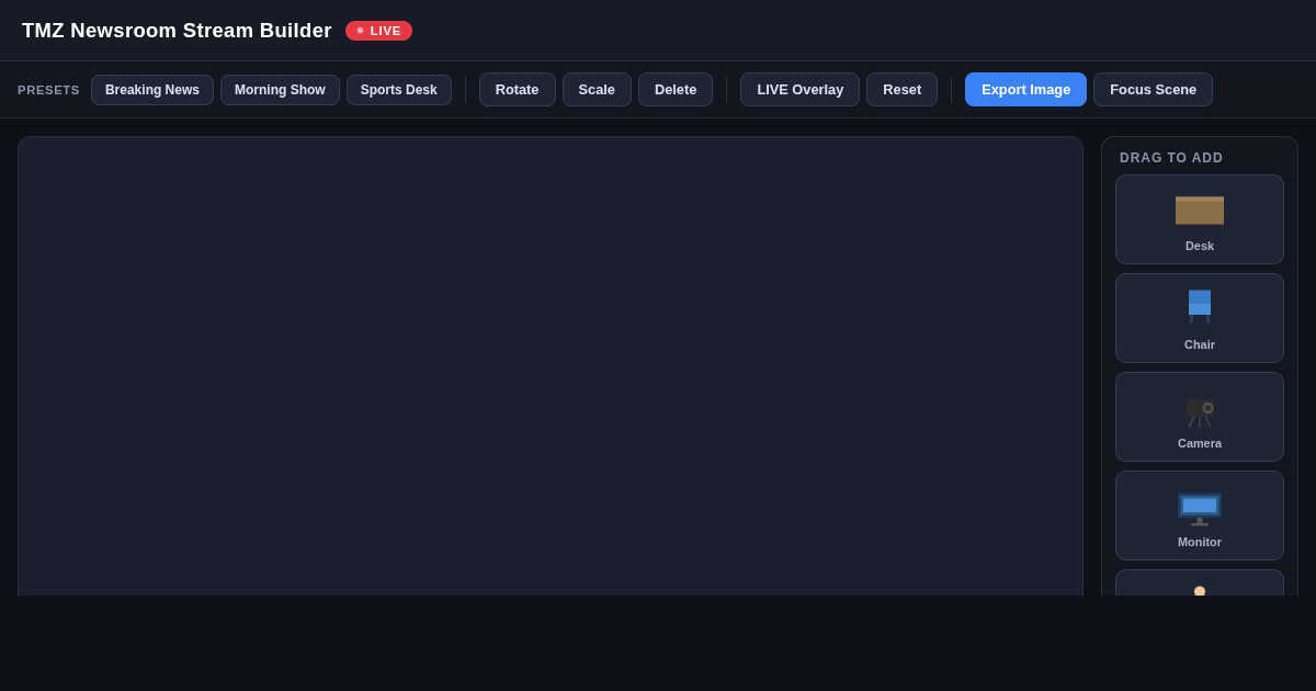 Build Your Own TMZ Newsroom Stream preview
