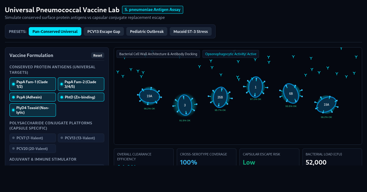Universal Pneumococcal Vaccine Simulator preview