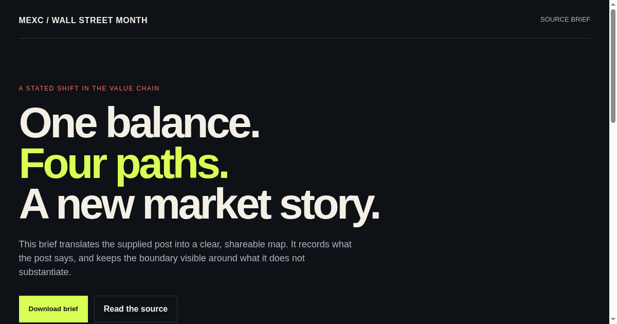USDT to US stocks | Source brief preview