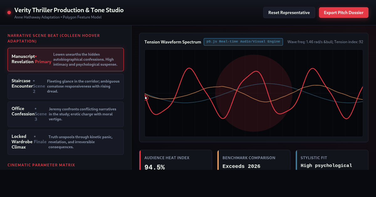 Verity Thriller Production & Tone Studio preview