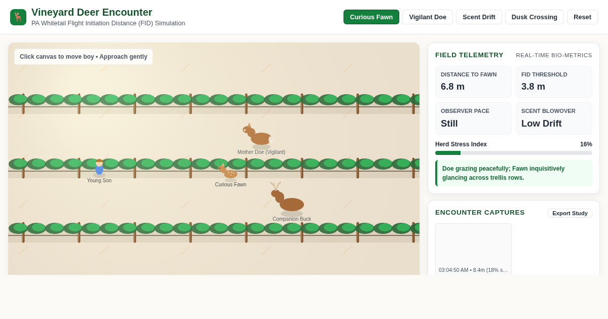 Vineyard Deer Encounter Simulator preview
