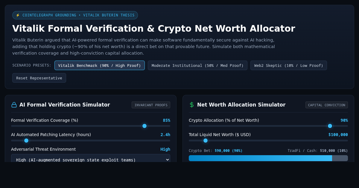 Vitalik Formal Verification & Crypto Net Worth Allocator preview