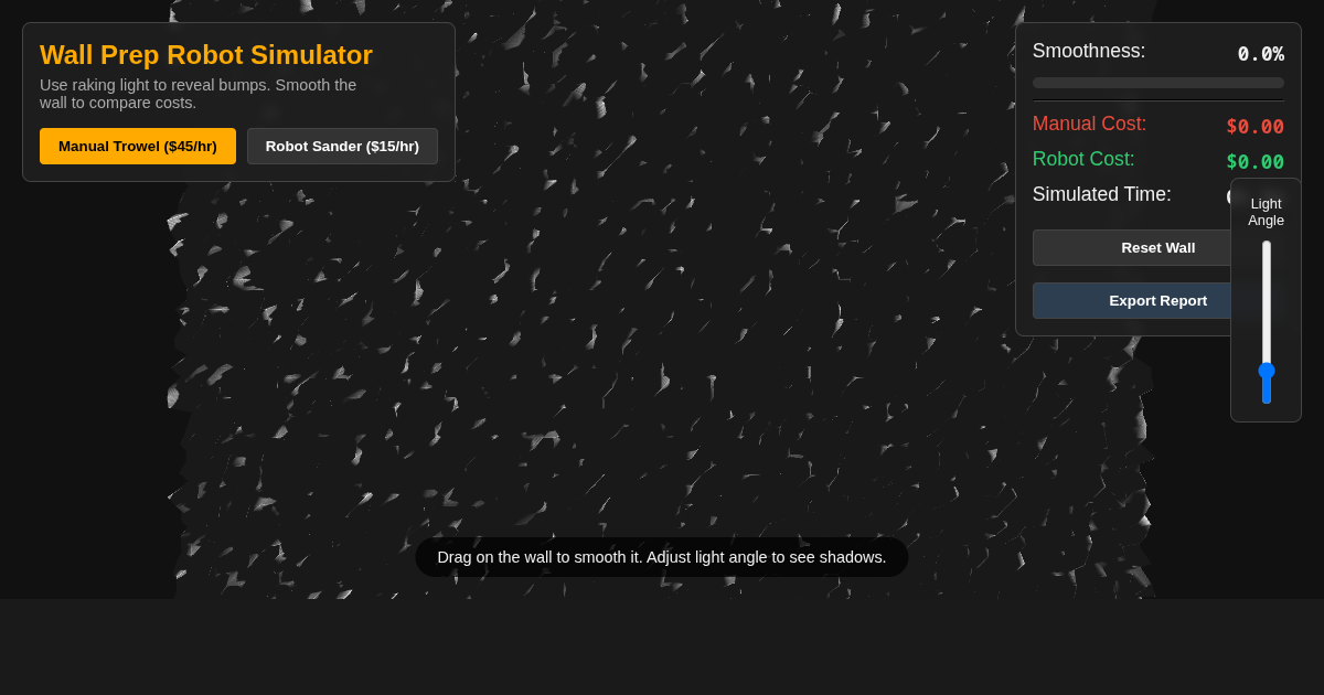 Wall Prep Robot Simulator preview