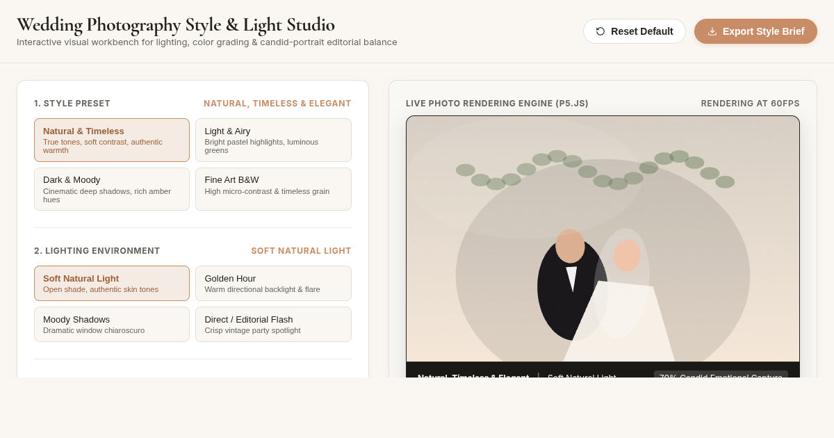 Wedding Photography Style & Light Studio preview