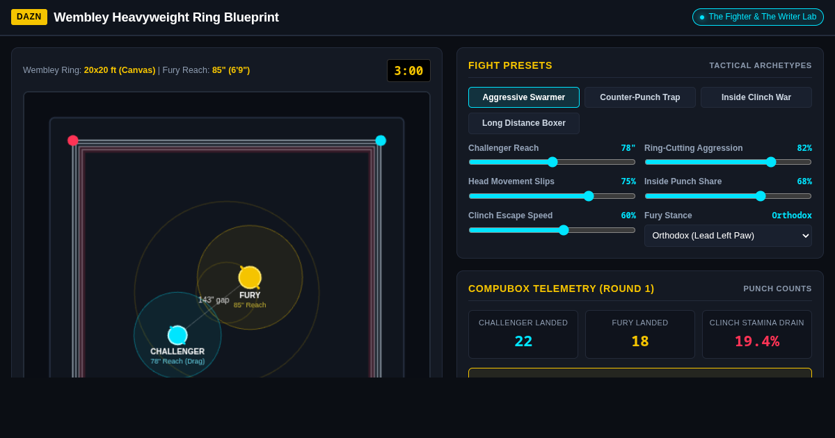 Wembley Heavyweight Ring Blueprint: Fury Tactical Fight Simulator preview