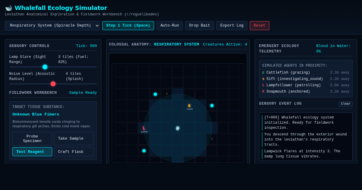 Whalefall Ecology & Fieldwork Simulator preview