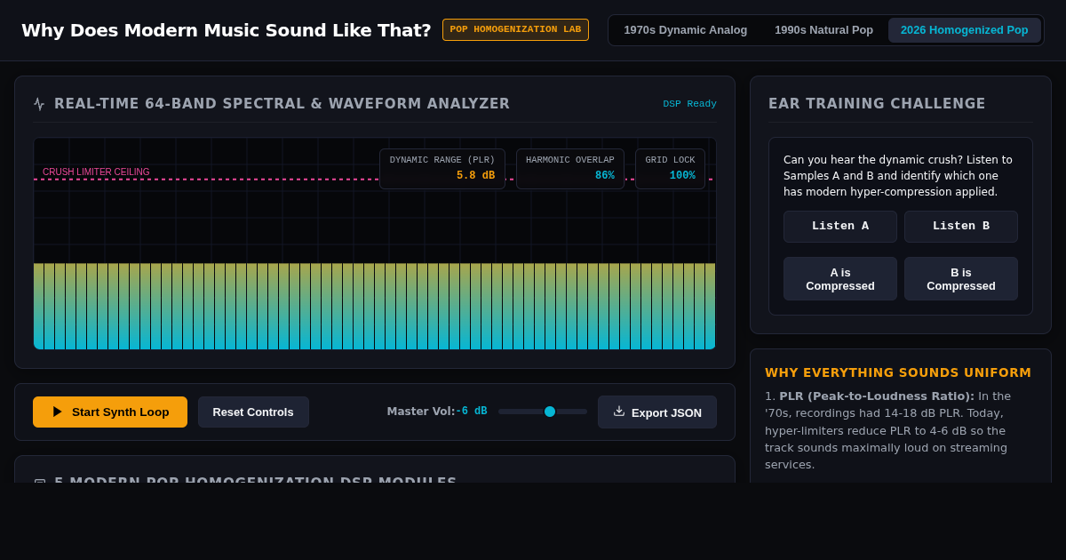 Why Does Modern Music Sound Like That? - Pop Homogenization Studio preview