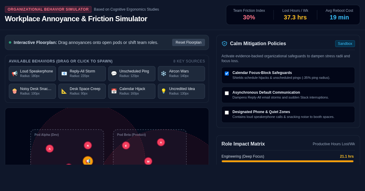 Workplace Annoyance & Friction Simulator preview