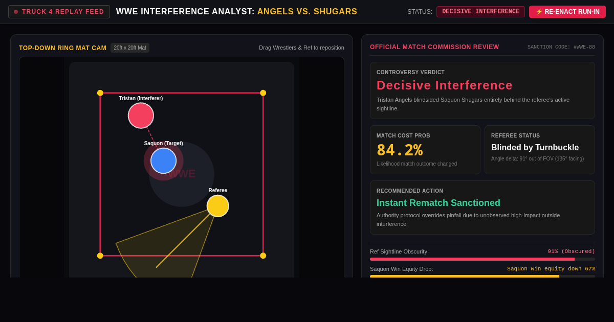 WWE Match Interference & Replay Analyst preview